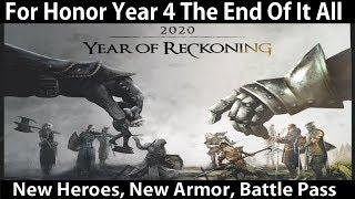 For Honor Year 4 - The End Of It All They Are Going Backwards...