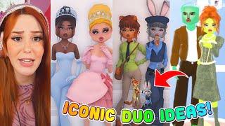 ICONIC DUOS IDEAS FOR YOU AND THE BADDIES DTI Dress To Impress in Roblox TIK TOKS