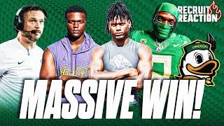 Oregon Recruits React to THRILLING Win over Ohio State  Latest on Jahkeem Stewart Naeem Offord