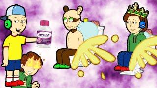 Caillou puts laxatives in Gotubes CakeGives it to Laser Lenny and BorisAnimateULTIMATE GROUNDED