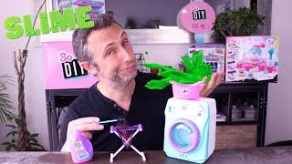 Papounet fait sa PREMIERE MACHINE A LAVER satisfaisante  SoSLIME DIY  Nouveautés SoDIY 2020  NEW