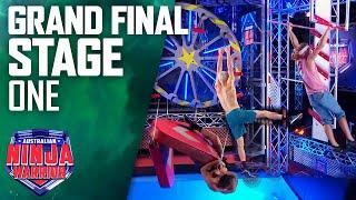 Ashlin Herbert speeds through Grand Final Stage 1 course  Australian Ninja Warrior 2021