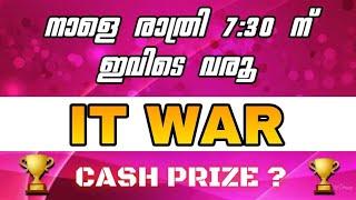 IT WAR 2023 PROMO  Cash Prize   13 Feb - 730PM  Nice world group