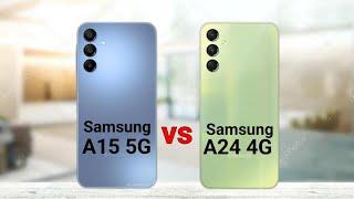 Samsung A15 5G vs Samsung A24 4G