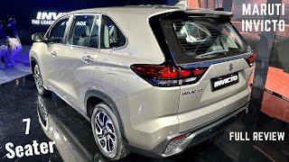 2024 Maruti Suzuki Invicto Alpha Model - Price Interiors Features Mileage  INVICTO 7-Seater MPV