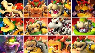All Bowser + Bowser Jr Minigames & Bosses in All Mario Party Games Master Difficulty - No Damage