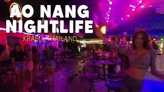AO NANG Krabi Nightlife -  Bars Street Food and Shopping
