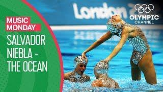 Spains Artistic Swimming Free Routine to El Oceano at London 2012  Music Monday