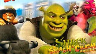 Shrek Smash n Crash Racing DS Full Gameplay Walkthrough Longplay Tournament