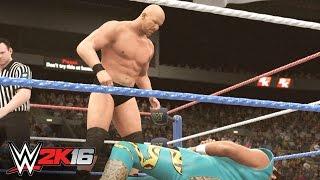 Stone Cold Steve Austin vs. Jake Roberts WWE 2K16 2K Showcase walkthrough - Part 1