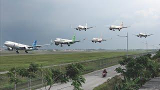 Plane Spotting 2023 Landing dan Take Off Pesawat Terbang Terbaru di Bandara Soekarno-Hatta