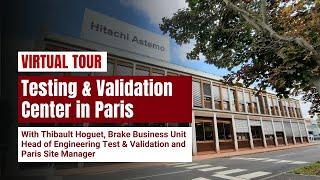 Virtual Tour through the Testing & Validation Center of Astemo in Paris