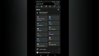 cara mengubah tampilan facebook  FB  dari mode terang menjadi mode gelap dark mode