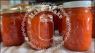 Canning SpaghettiPizza sauce ￼