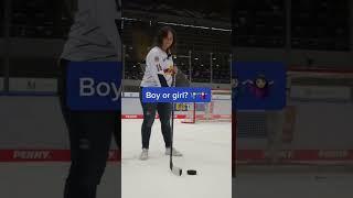 Gender Reveal Eishockey Edition #shorts