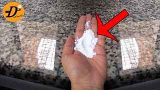 How to clean & polish granite countertops FAST  Easy cleaning hacks