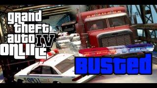 GTA IV ONLINE BUSTED