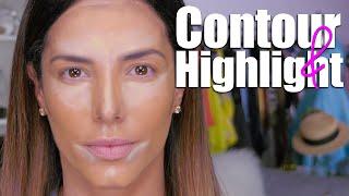 HOW TO CONTOUR & HIGHLIGHT  GABY ESPINO TV