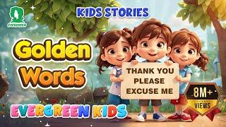 Golden Words For Kids  Good Manners in Everyday Life for Kids  Animated Videos for Kids