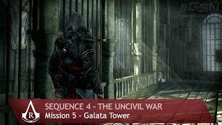 Assassins Creed Revelations - Sequence 4 - Mission 5 - Galata Tower 100% Sync