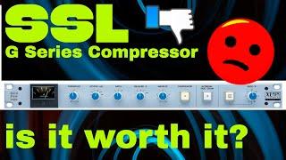 Solid State Logic SSL G Compressor review is it worth it? Rave Cave Studio 005