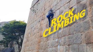 Chitradurga fort  Wall climber  Kotiraj Team  GoSpot
