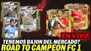 SE VIENE EL BAJON DEL MERCADO? MOMENTO DE VENDER? RANKEAMOS A CAMPEON FC 1  FC 24 MOBILE