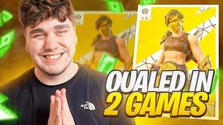 in 2 RUNDEN für SOLO FINALE qualifiziert.. 