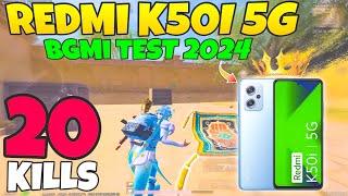 Redmi K50i 5G BGMI  Aladdin Mode 3.1  Test 2024 with Fps