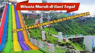 GOLDEN PARK GUCI TEGAL  WISATA MURAH DI GUCI TEGAL  RAINBOW SLIDE PERTAMA DI GUCI TEGAL