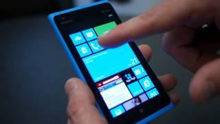 Windows Phone 8 start screen demo