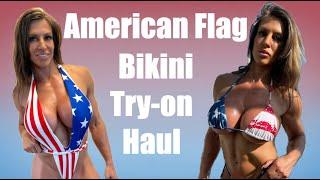 American Flag Bikini Try-On Haul