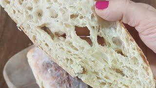 Jednostavna priprema Ciabatta hljeba bellissima italijanski recept  #recept #hljeb #ciabatta #fy