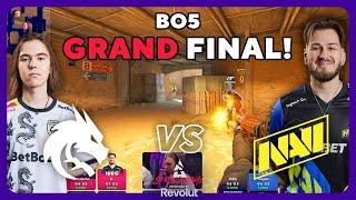 Spirit vs NAVI BO5 Grand Final Official - BLAST Premier Spring Final 2024 Presented by Revolut