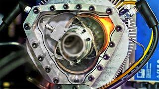 See Thru Liquid Piston Rotary Engine - In Slow Motion