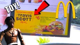 TRAVIS SCOTT McDonalds Meal Food Review - TOY?