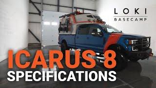 LOKI Basecamp Icarus 8 - Specifications
