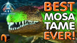 Ark MOSASAURUS TAMING Epic MOSA Trap Ark Survival Ascended