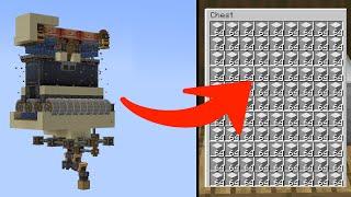 4000 IngotsHour Iron Farm Tutorial  Minecraft Create Mod