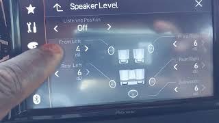 How to adjust PIONEER AVH-120B to OPTIMIZE your audio