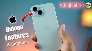 iPhone 15  15 Plus - Tips & Tricks  20+ Special Features  iPhone 15 HIDDEN FEATURES & Settings