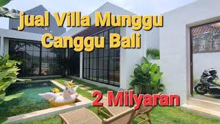 jual Villa Ready Munggu Canggu Bali 2 Milyaran