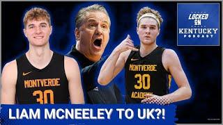 Liam McNeeley is interested in committing to Kentucky basketball  Kentucky Wildcats Podcast