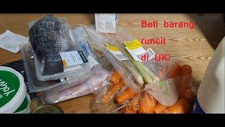 VLOG 1 BELI shopping barang Runcit di UK  Jom tengok apa yang saya beli