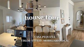 HOUSE TOUR CASA PEQUEÑA INFONAVIT DALE ESTILOOPTIMISTA ESPACIOS PEQUEÑOS. CASA PEQUEÑA NEUTRA️