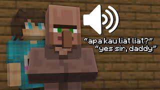 Aku Ubah Suara Villager di Minecraft Jadi Suara Ku ..