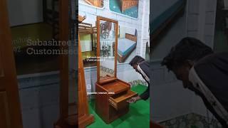 Dressing cupboard Chennai Subhashree Furniture #dressingtable #தேக்கு