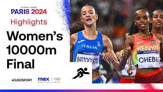 WHAT AN EFFORT   Womens 10000m Final Highlights  #Paris2024 #Olympics