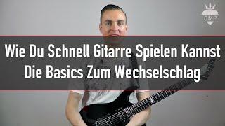 E-Gitarre Lernen - Wechselschlag - Alternate Picking Lernen Für Anfänger  Guitar Master Plan