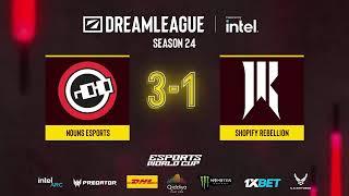 LIVE Shopify Rebellion vs Nouns Esports - DreamLeague Season 24 Closed Qualifiers